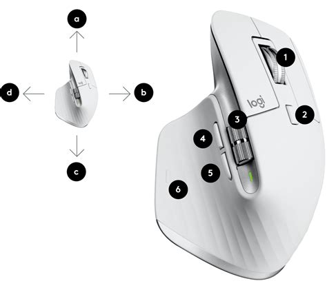 Logitech MX Master 3S for Mac Wireless Mouse 910006569 B&H