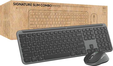 Logitech Backlit Keyboard Mouse Combo
