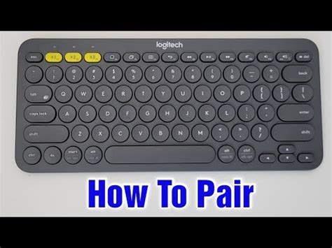 Logitech Bluetooth Keyboard Mac Pairing