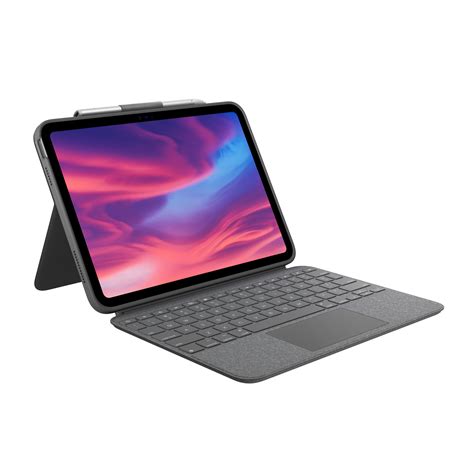 logitech combo touch keyboard case for ipad 10.2