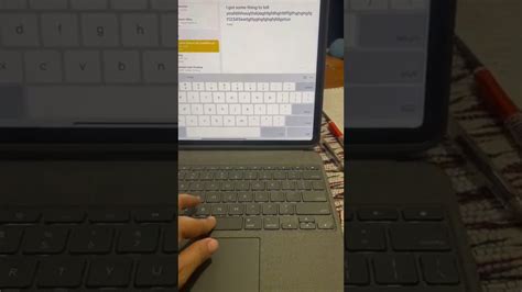 logitech combo touch keyboard space bar not working