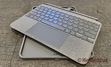 logitech combo touch touchpad not working