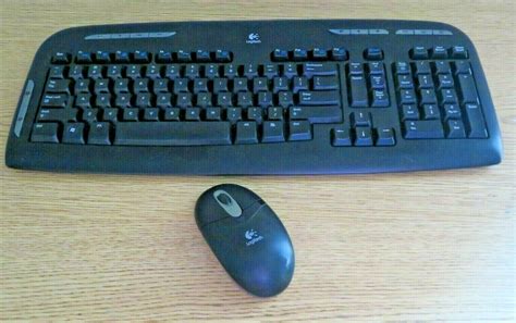 logitech cordless desktop ex110 keyboard not working