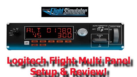 Logitech Flight Multi Panel Not Working
