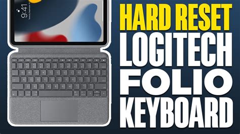 logitech folio reset