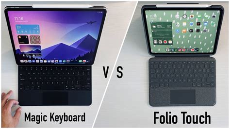 logitech folio touch vs apple magic keyboard