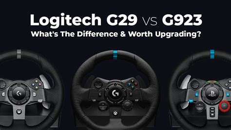 logitech g29 vs g923