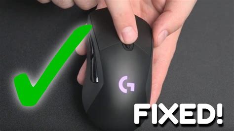 logitech g703 mouse scrolling issue fix