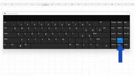logitech keyboard arrows not working in excel