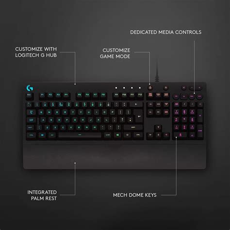 Logitech Keyboard Light Control
