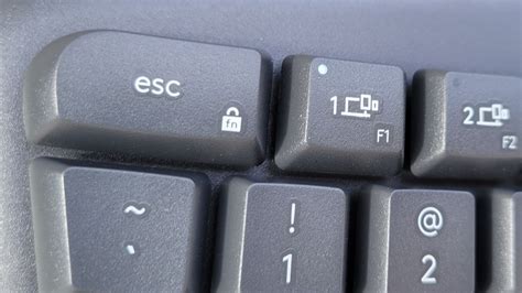logitech keyboard number 1 flashing