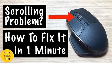 Logitech Mouse Keeps Scrolling Down