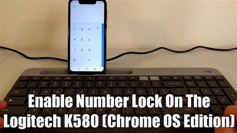 logitech number pad lock