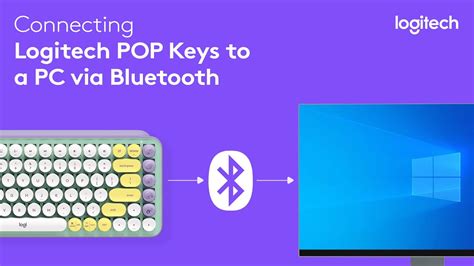 logitech pop keyboard not connecting to pc
