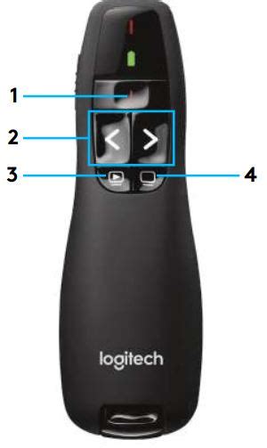Logitech Presentation Remote Setup