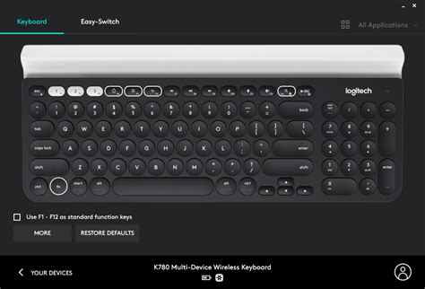 Logitech Software K780