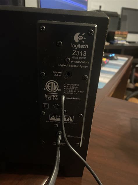 Logitech Speakers Subwoofer Not Working