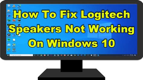 Logitech Speakers Won't Work