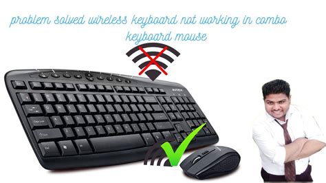 logitech wireless combo keyboard not working
