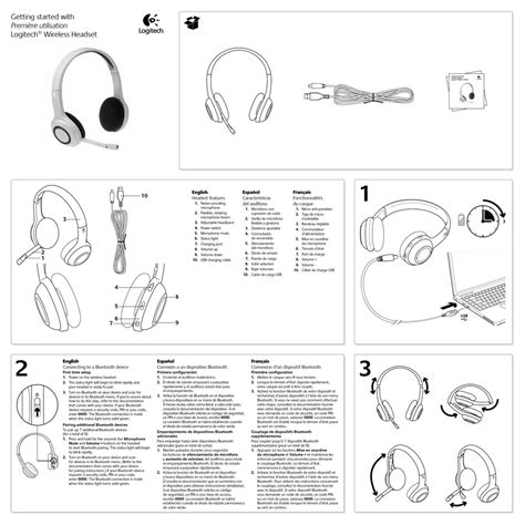 Logitech Wireless Headset With Mic Manual