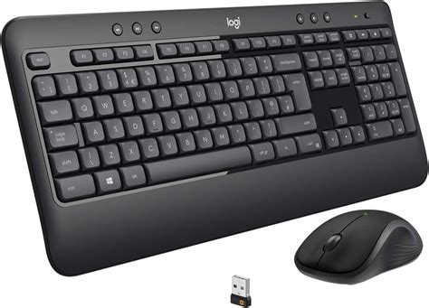 Logitech Wireless Keyboard And Mouse Combo For Windows 2.4 Ghz Wireless