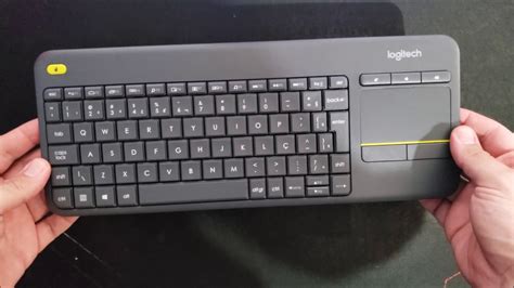 logitech wireless keyboard k400 setup