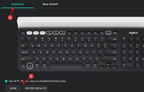 logitech wireless keyboard not lighting up