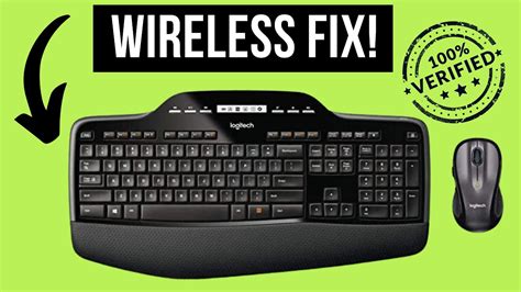 logitech wireless keyboard not working but mouse is working
