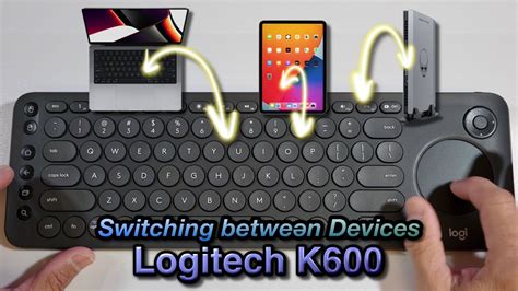 logitech wireless keyboard switch between devices