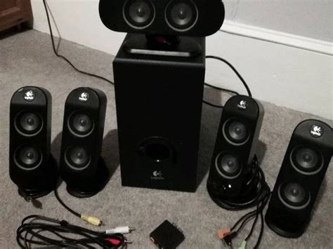 My find Logitech X 530 5 1 Speaker System Setup Part 2 YouTube