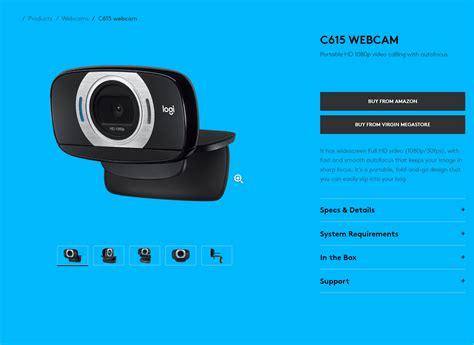 Logitech C615 Full HD Webcam atelieryuwa.ciao.jp
