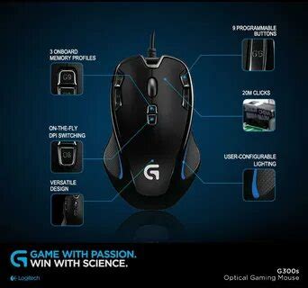 Logitech G300s Program Ayarları Ve Renk Değiştirme Kodu YouTube