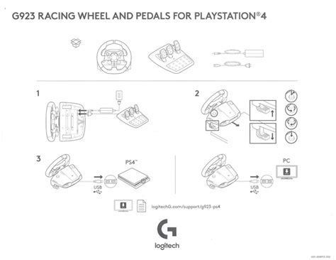 LOGITECH G923 SETUP MANUAL Pdf Download ManualsLib