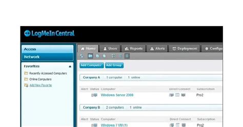 logmein central support