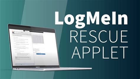 logmein rescue applet removal
