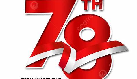 Hut Ri 78 Logo In 2023 Vector, Hut Ri 78 Logo, Indonesian Independence