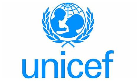 Unicef logo in front of the Unicef Office in Bangkok, Thailand Stock