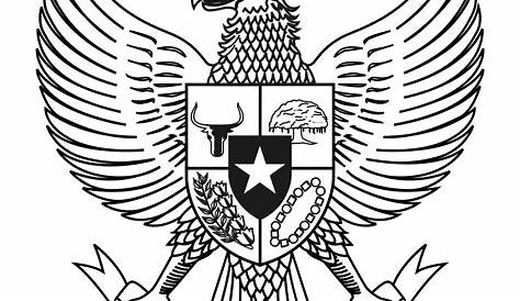 logo-garuda-pancasila-gold | Gambar burung, Buku gambar, Sketsa