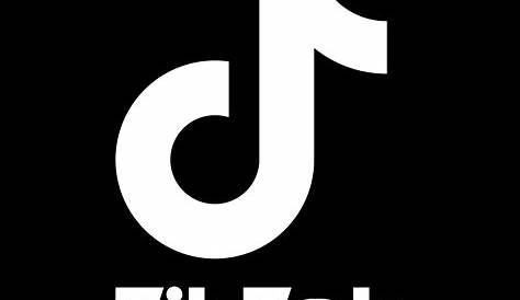 Tik Tok Black And White Logo / Tiktok Banner Black Tik Tok Download