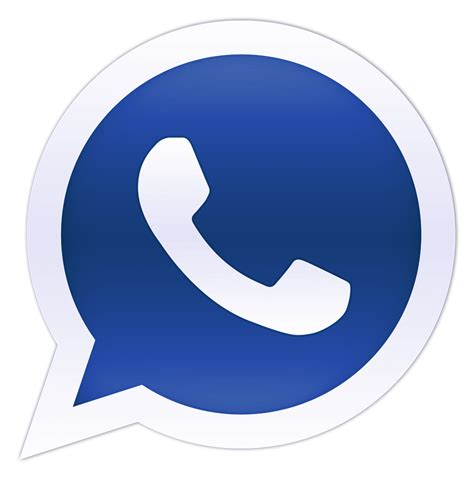 Logo WhatsApp Biru