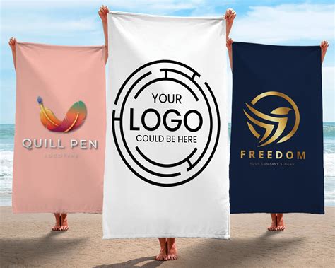 Logo Beach Towels