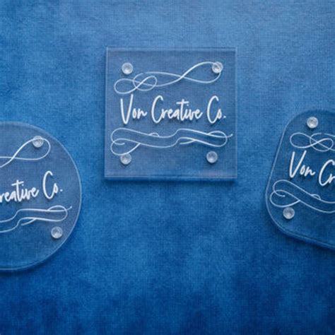 Logo Coasters Acrylic