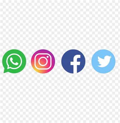 logo de facebook y whatsapp png