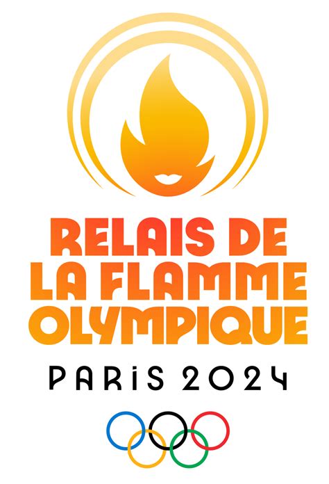 logo flamme olympique 2024