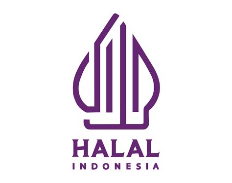 logo halal di indonesia