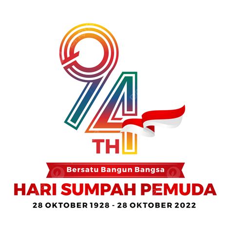logo hari sumpah pemuda 2022 png