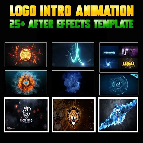 logo intro after effects