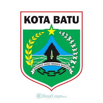 logo kota batu vector