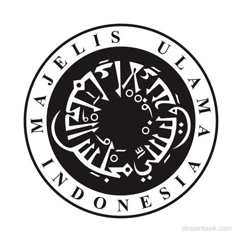 logo mui hitam putih