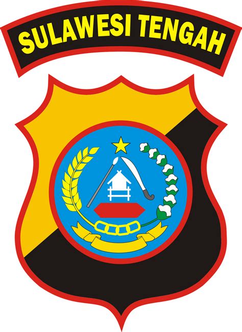 logo polda sulteng png